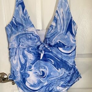 Nicole Miller Printed Swimsuit